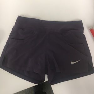 Nike tennis shorts purple